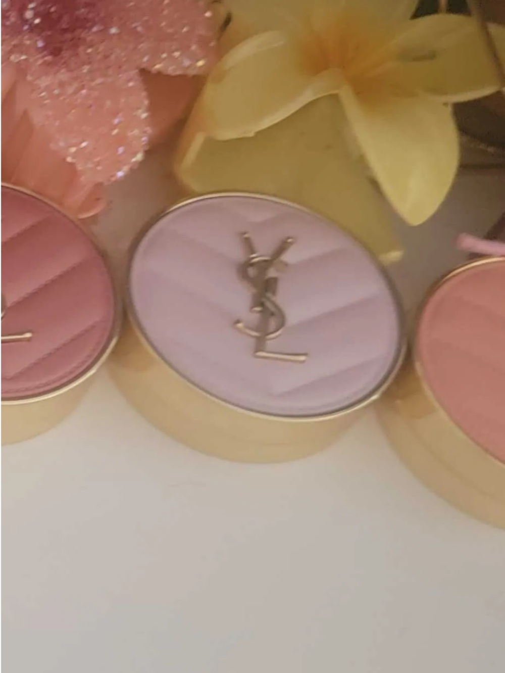 Pastel Lavender Blush Compact - Lavender